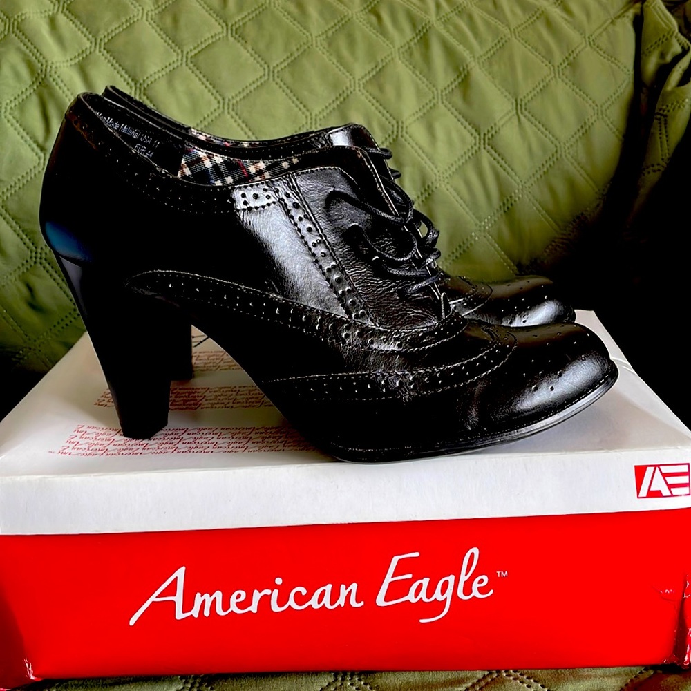 American Eagle Black Sz 11M Ankle Boots